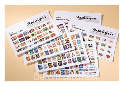 Auhagen 42659 Reclameborden 12 stuks