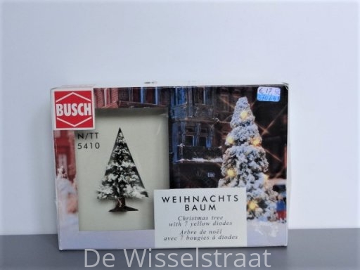 Busch 5410 Kerstboom met 7 gele diodes