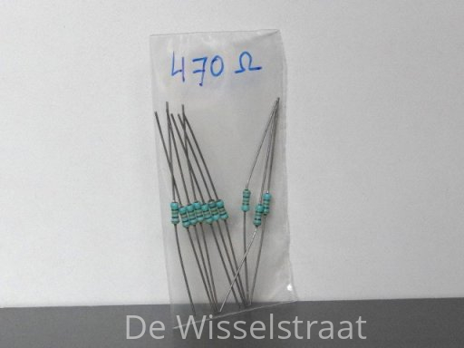 Divers 351316 Weerstanden 470k Ohm, 10 stuks