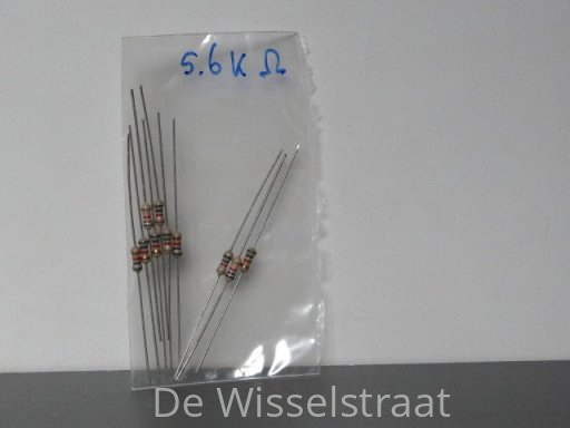 Divers 351332 Weerstanden 5,6k Ohm, 10 stuks