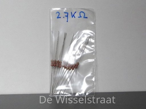 Divers 351335 Weerstanden 2,7k Ohm, 10 stuks