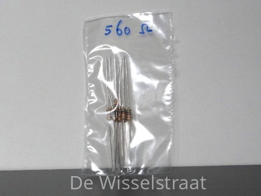 Divers 351338 Weerstanden 560 Ohm, 10 stuks