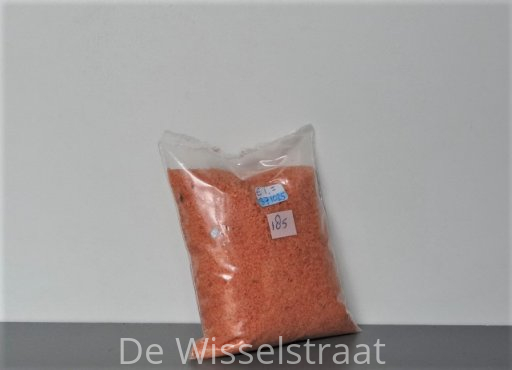 Divers 371025 Ballast oranje, 185g, fijn