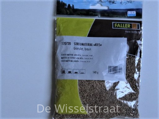 Faller 170720 Strooisel grind, bruin, 140 g