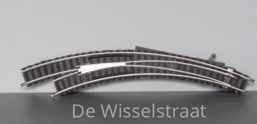 Fleischmann 9168 Wissel gebogen hand, links