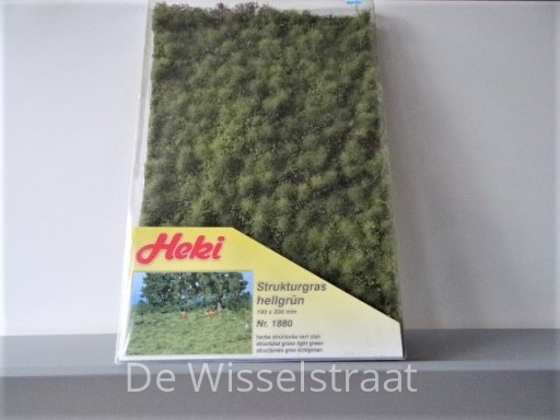 Heki 1880 Structuurgras lichtgroen, 190x300 mm