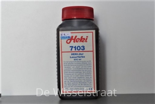 Heki 7103 Glazuur rotsverf, 200 ml