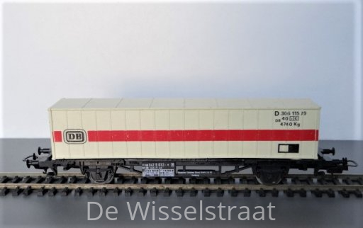 Hema 1544 Containerwagon DB 306 115 79