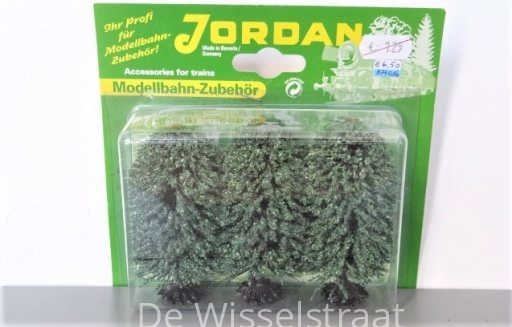 Jordan 6C Loofbomen 3 stuks, hoogte 8 cm