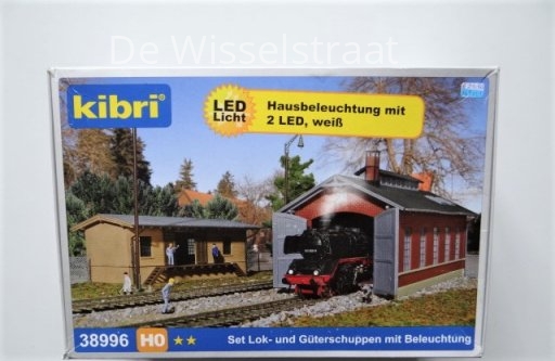 Kibri 38996 Set van 2 loodsen