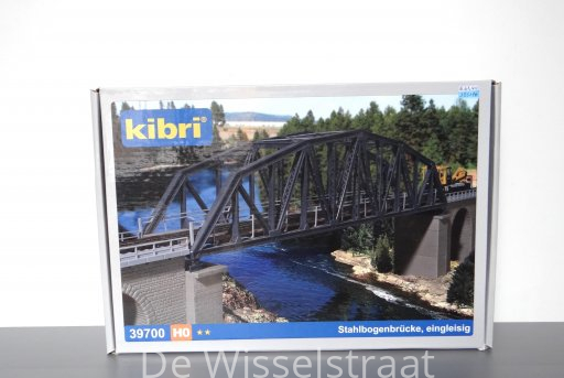 Kibri 39700 Stalen boogbrug enkelspoor