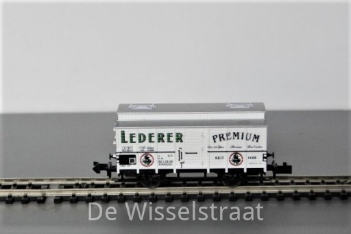 Minitrix 13604 Gesloten goederenwagon"Lederer"