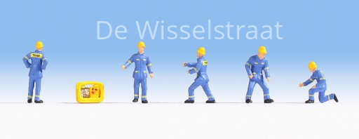 Noch 15025 Technische hulpdienst, 5 figuren