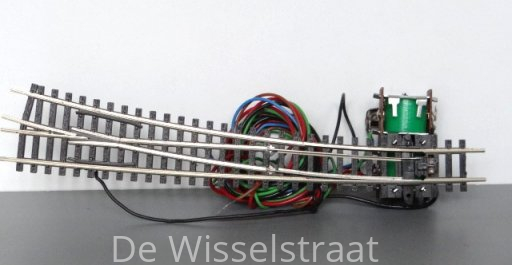 Peco SL-E386F Wissel rechts gebogen