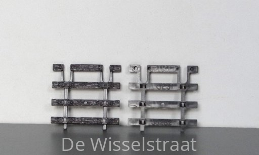 Piko 55282 Spoorbielzen voor flexrails, 31 mm