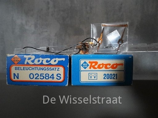 Roco 20021 Verlichting voor 4-assige rijtuigen