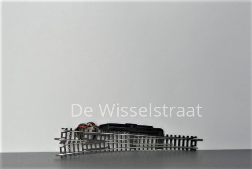 Roco 2473ER  Wissel elektrisch rechts 155 mm, 10°