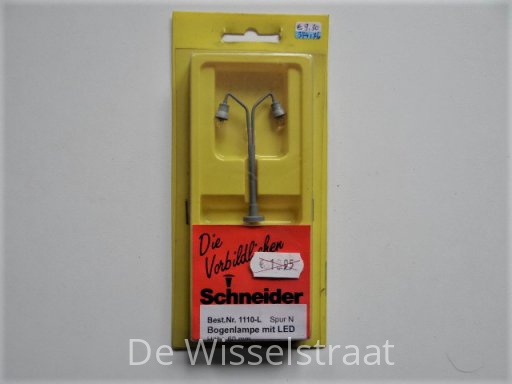 Schneider 1110-L Booglamp dubbel, H=60 mm