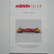 Boek 400191 Marklin Telex jaar 1991