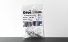 Divers 375577 Led 3 mm Bi-color rood/groen