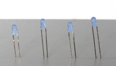 Divers 395129 Blauwe knipperled 's 4 stuks