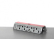 Divers 400250 Verdeelplaat blank/rood
