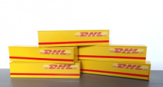 Divers 400258 Container "DHL", 5 stuks