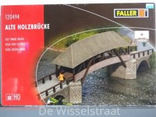 Faller 120494 Oude houten brug, lasercut