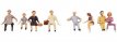 Faller 150701 Zittende figuren, 8 stuks