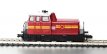 Fleischmann 7218 Diesellocomotief, zwart/rood