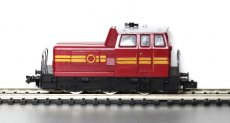 Fleischmann 7218 Diesellocomotief, zwart/rood