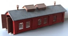 Huis 379773 Locomotiefloods met vaste deuren
