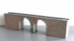 Huis 379897 Brug enkelspoor met 2 bogen