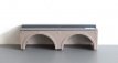 Huis 379900 Brug enkelspoor met 2 bogen