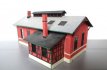 Huis 387205 Locomotiefloods met 2 vaste deuren