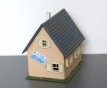 Huis 387245 Klein huisje met grijs dak