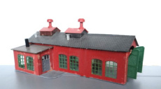 Huis 387337 Locomotiefloods met 2 vaste deuren