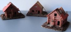 Huis 390151 Set huisjes in aanbouw, 3-delig