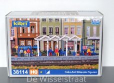 Kibri 38114 Deko-set zittende figuren