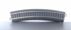 Marklin 224 Rail gebogen straal R2 = 437,5 mm