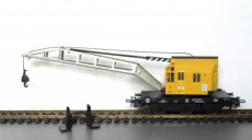 Marklin 4671 Hijskraan geel met gieksteun