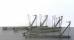 Marklin 7009a Bovenleidingmast, 5 stuks