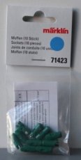 Marklin 71423 Contrastekkers groen,10 stuks