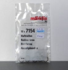 Marklin 7154 Antislipbanden 8 mm, 10 stuks