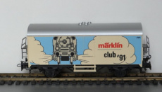 Marklin 92748 Goederenwagon Märklin club '91