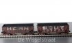 Microtrains 05600370 Twin Bay Hoppers, Rib Side