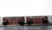 Microtrains 05600370 Twin Bay Hoppers, Rib Side