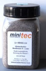 Minitec 1011 Rail ballast, roestbruin, 100 ml