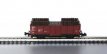 Minitrix 13925 Hoge bakwagon beladen met stuthout