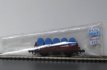 Minitrix 3513-a Lage bakwagon met blauwe vaten